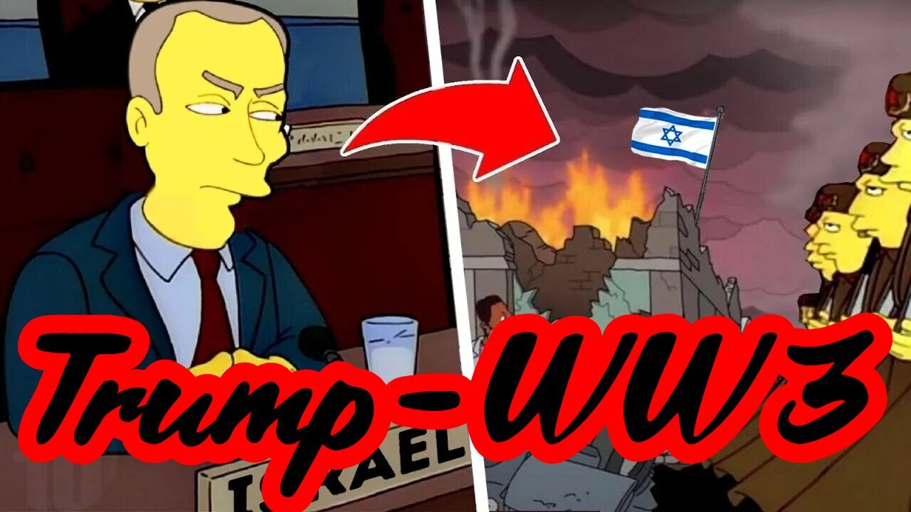 Scary Simpsons Predictions For 2024 - Trump WW3, Israel and others.