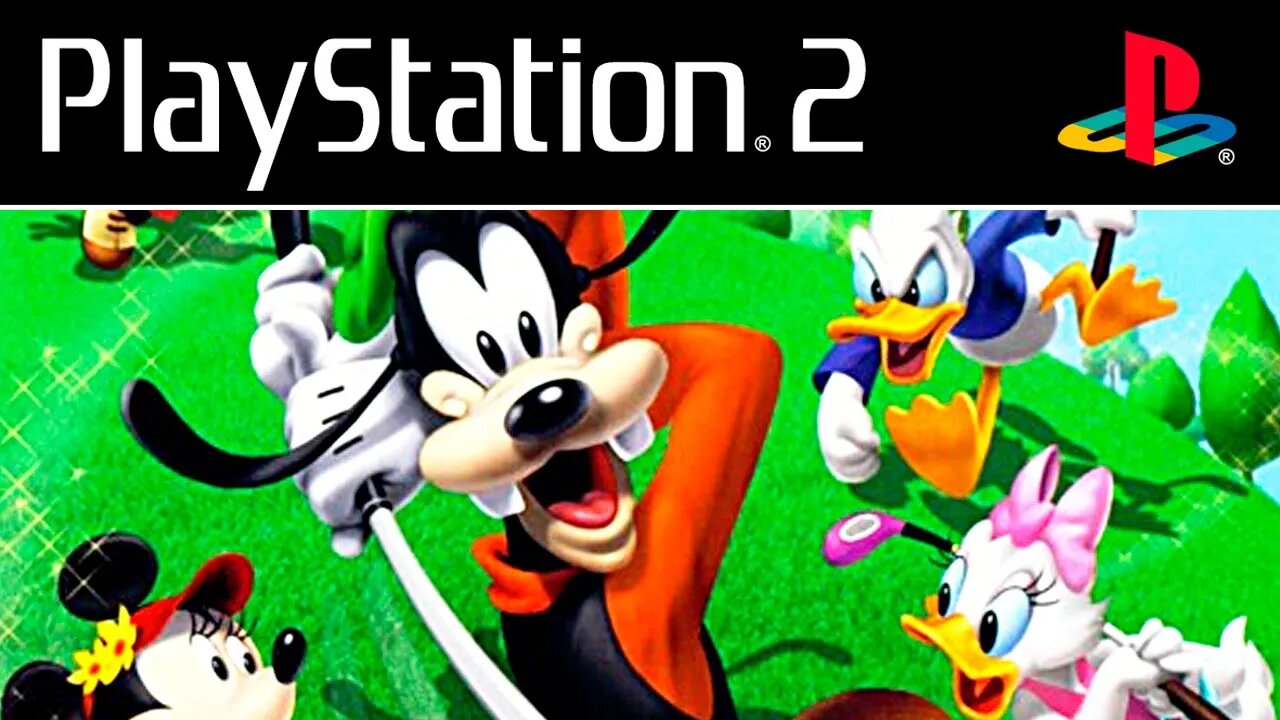 DISNEY GOLF (PS2) - Gameplay do jogo de golfe da Disney! O Mario Golf de PS2/PlayStation 2! (PT-BR)