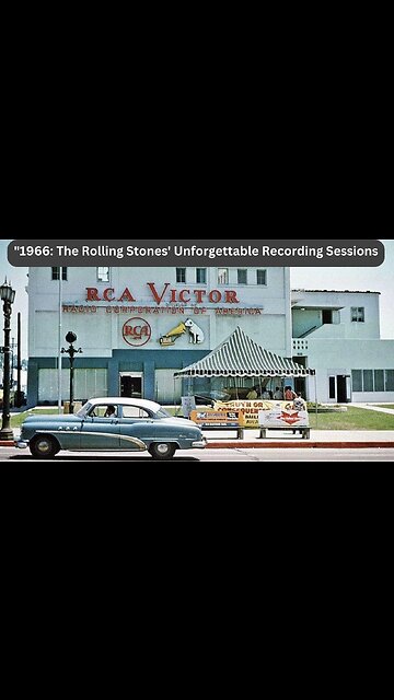 Unlocking Rock History: 1966 the Stones at RCA Studios #shots #rollingstones