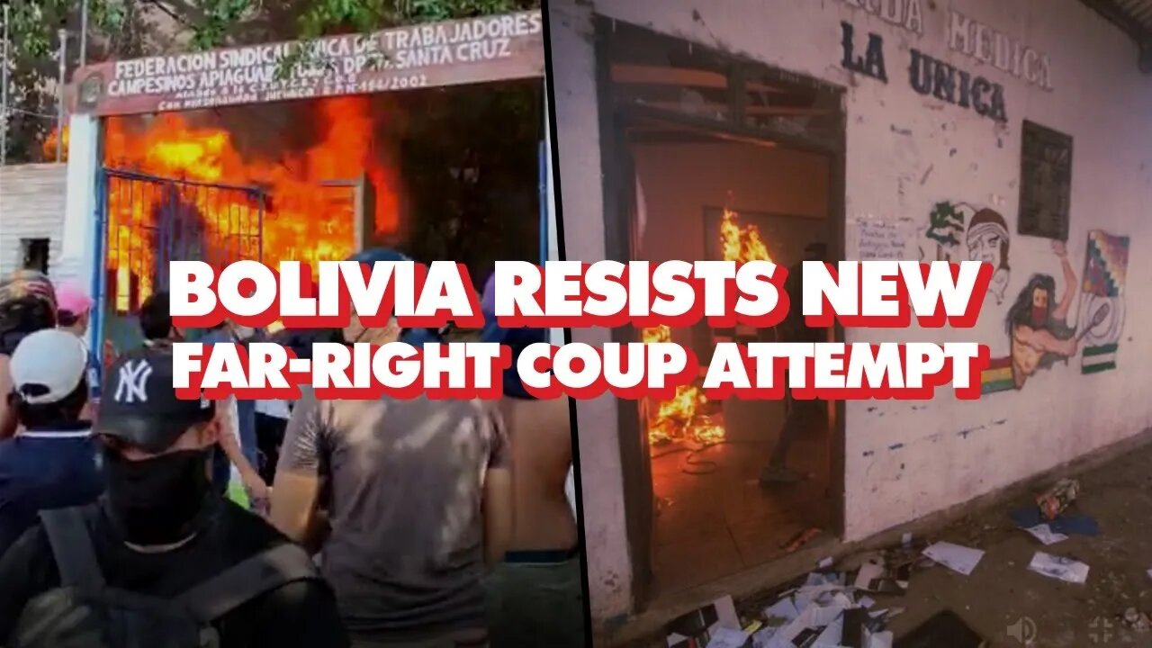 Bolivia resists new far-right coup attempt in US-backed separatist stronghold