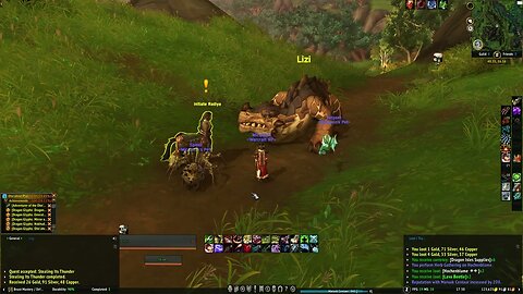 World of Warcraft Dragonflight Sneaking In