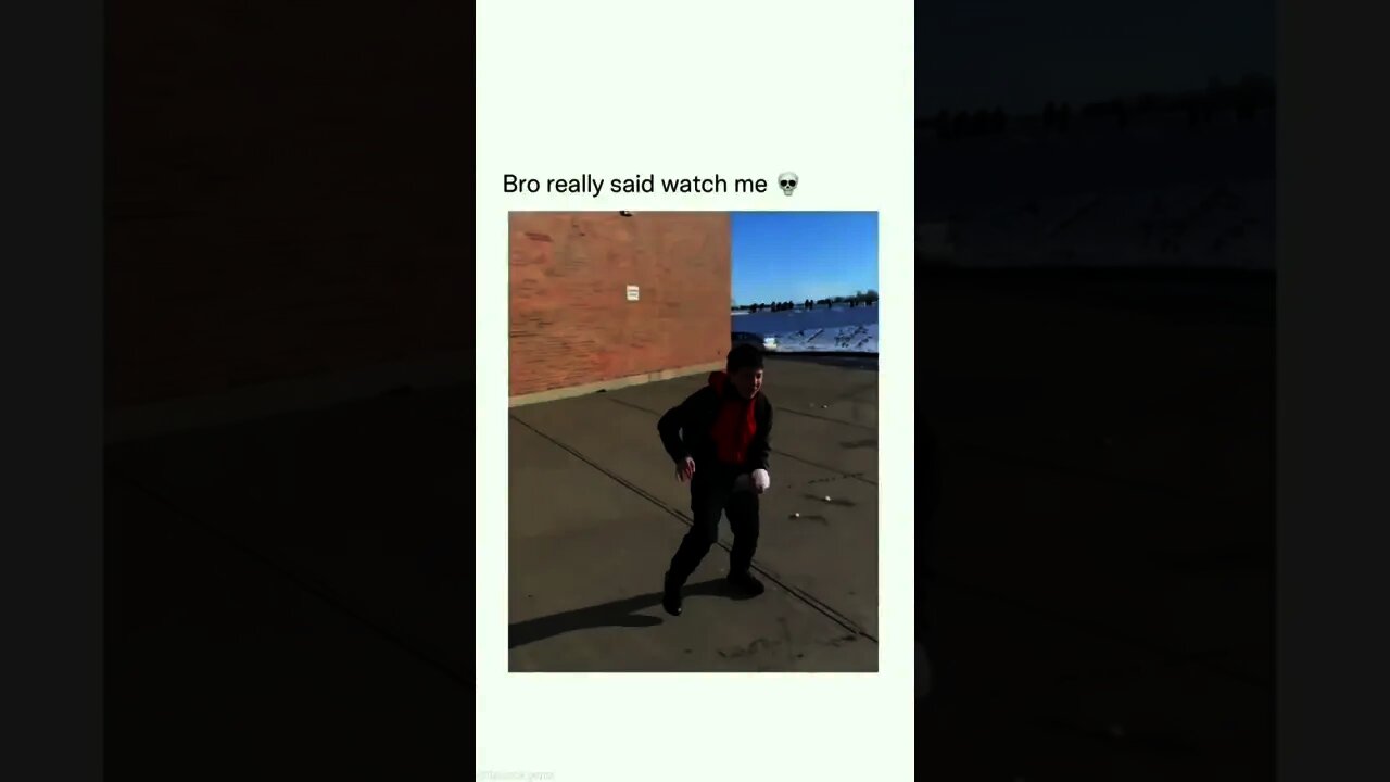 That moment when snow does not come with instructions ❄️😂