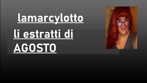 GLI ESTRATTI DI AGOSTO SUL SOLE