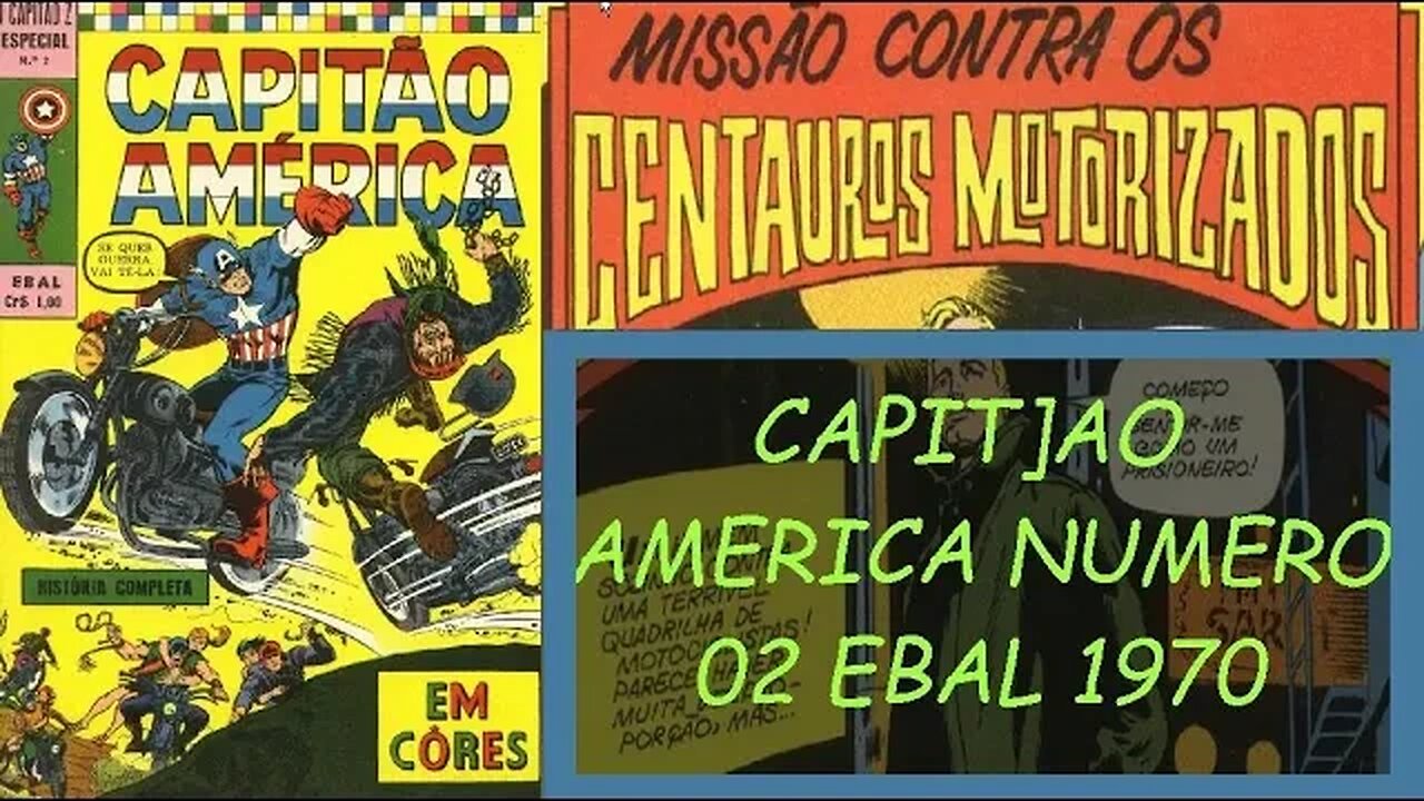 CAPITAO AMERICA NUMERO 02 EBAL #quadrinhos #comics #gibi #museusogibi #marvel #historia