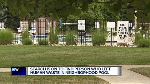 'Someone has been defecating in the pool,' search on to find person who left human waste in neighborhood pool