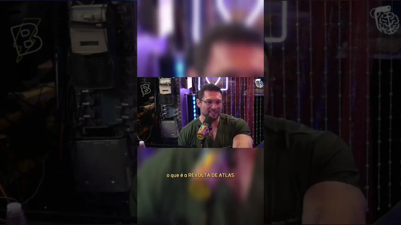 Corte - Paulo Muzy menciona AYN RAND no InteligĂȘncia Ltda. Podcast