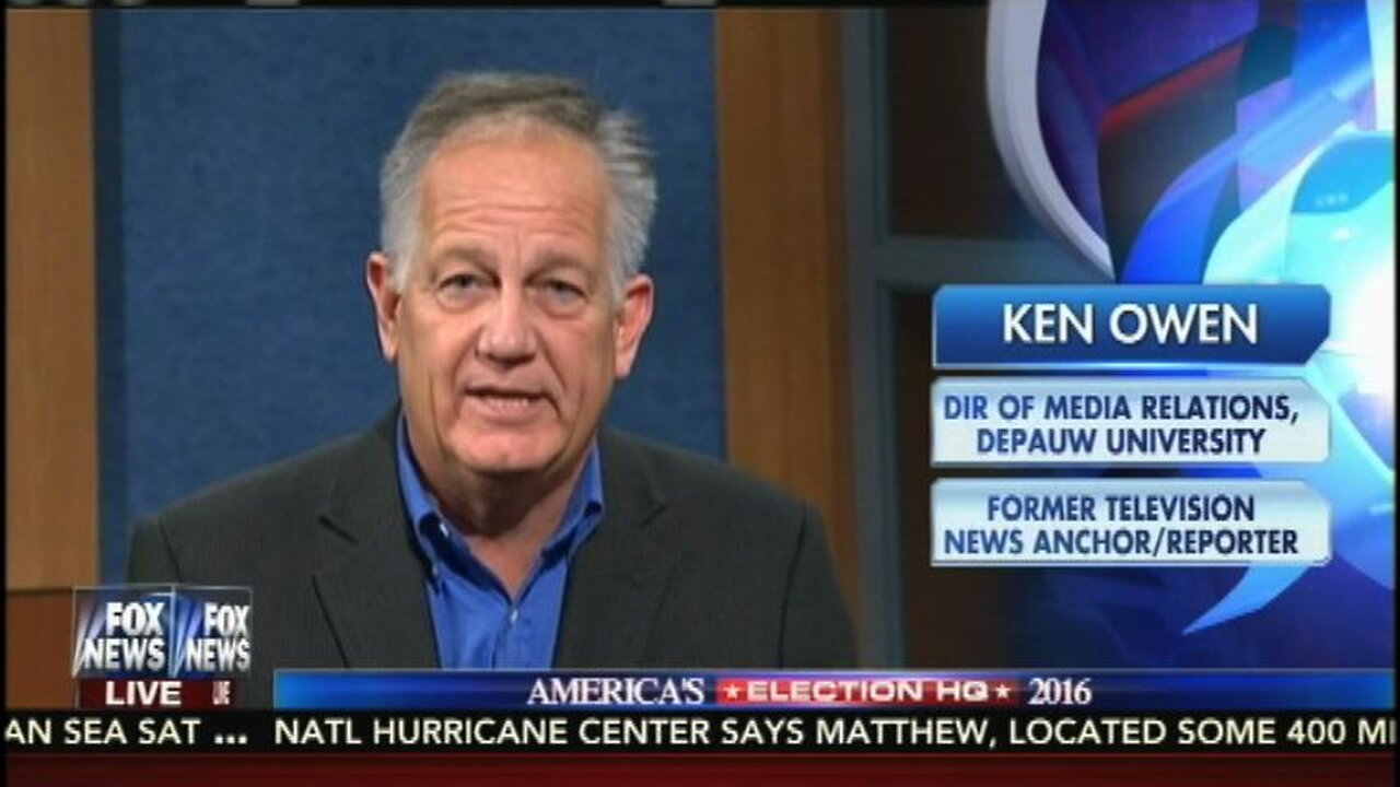 October 1, 2016 - Preview of Vice Presidential Debate Includes Analysis from Ken Owen