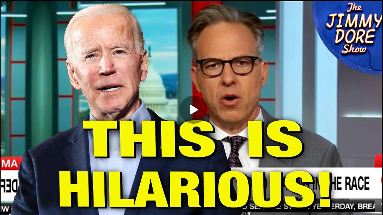 Watch As Jake Tapper DISCOVERS Biden Has Lost His Mind!