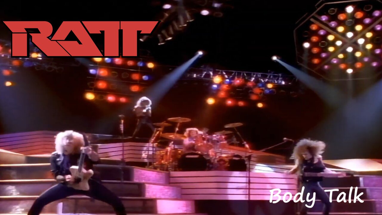 Ratt - Body Talk (Official Music Video)