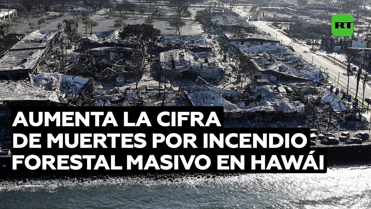 Aumenta a 67 el número de muertos por incendios forestales en Hawái