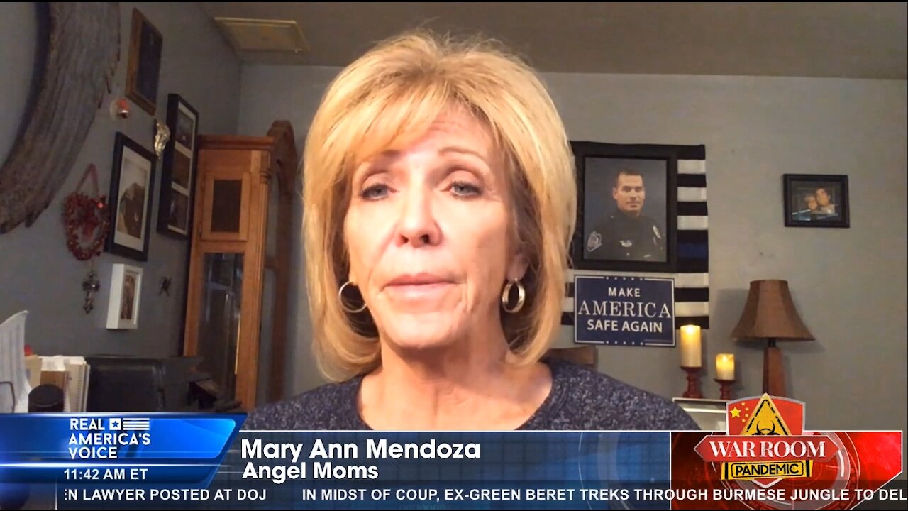 Steve Bannon interviews Angel Mom Mary Ann Mendoza