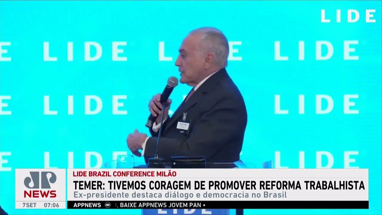 Após receber críticas, Temer defende reforma trabalhista: “Ousadia de promover modernização”