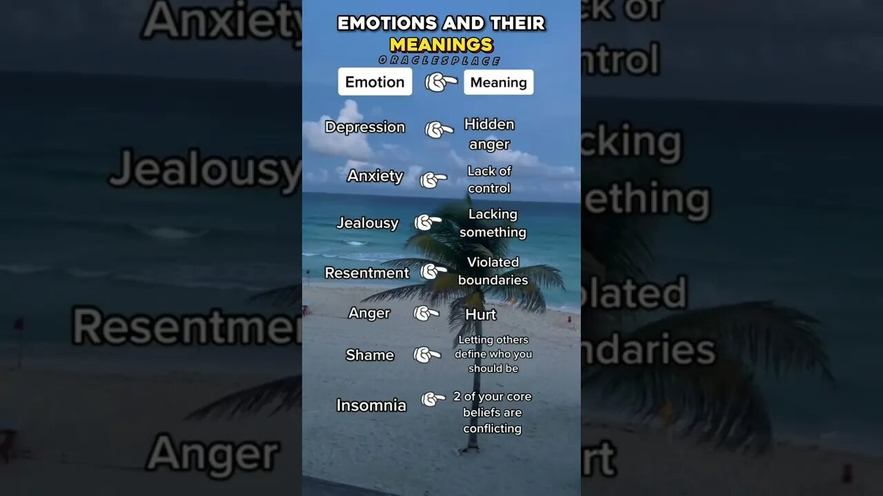 Meaning of Emotions