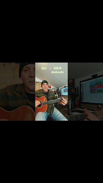 Easiest 2 Chord Beginner Song for Guitar - America #shorts