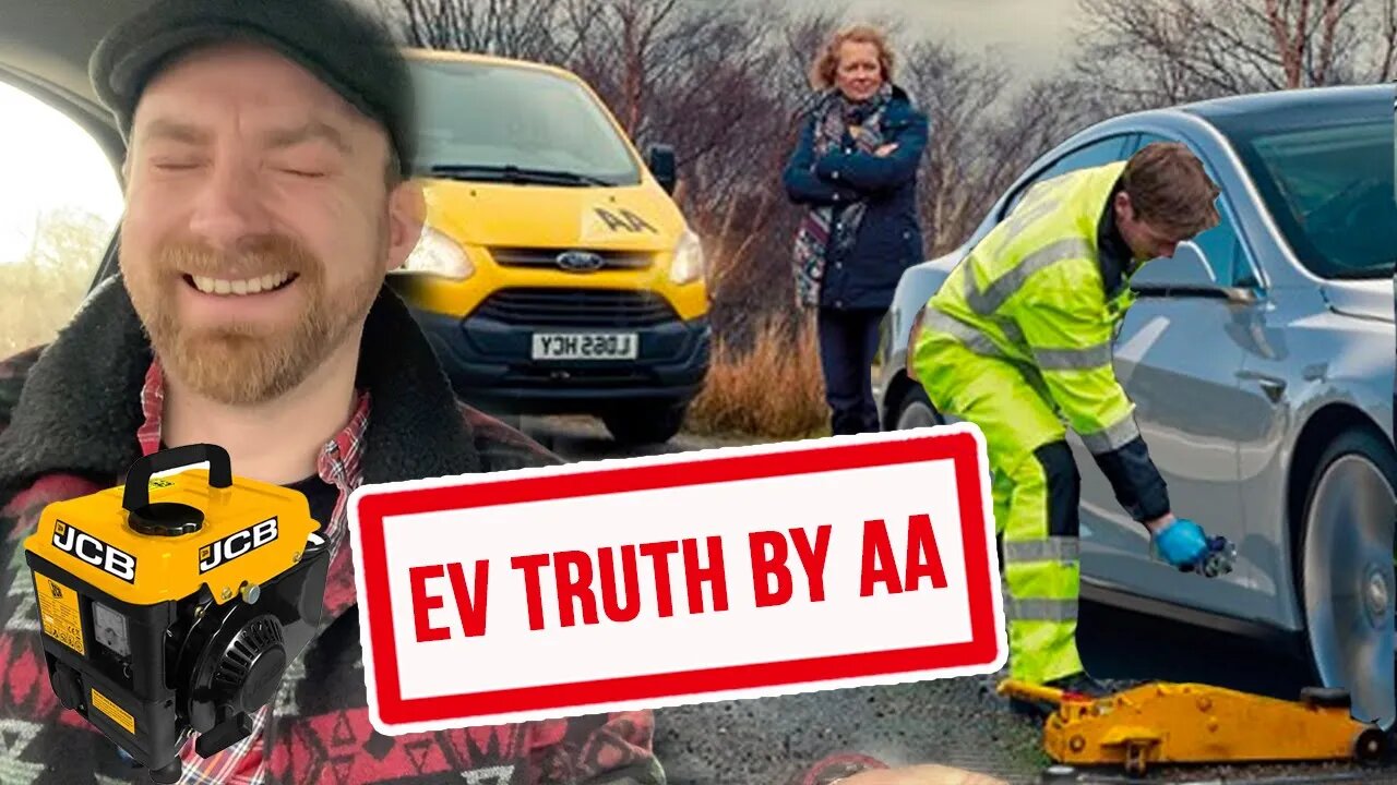 The Truth about EV Break Downs - How often? How is it fixed? From the AA