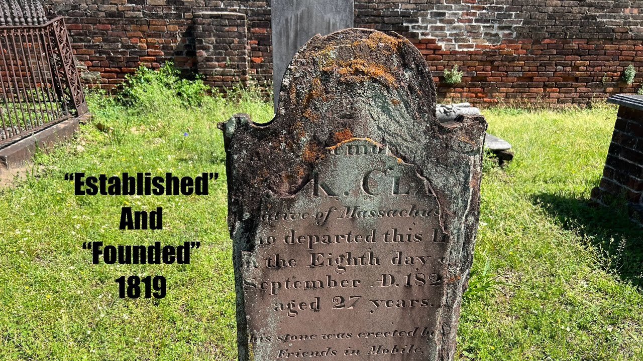 Are Cemeteries Cover Ups? 1819 in Mobile AL