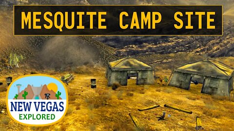 Fallout New Vegas | Mesquite Mountains Camp Site Explored