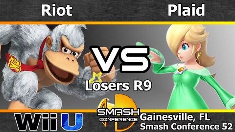 Riot (Donkey Kong) vs. Plaid (Rosalina) - Losers R9 - SC52