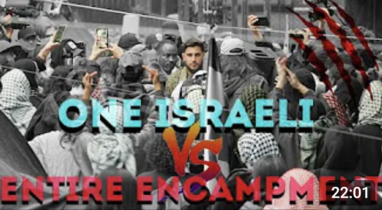 One Jew Vs. ENTIRE Encampment