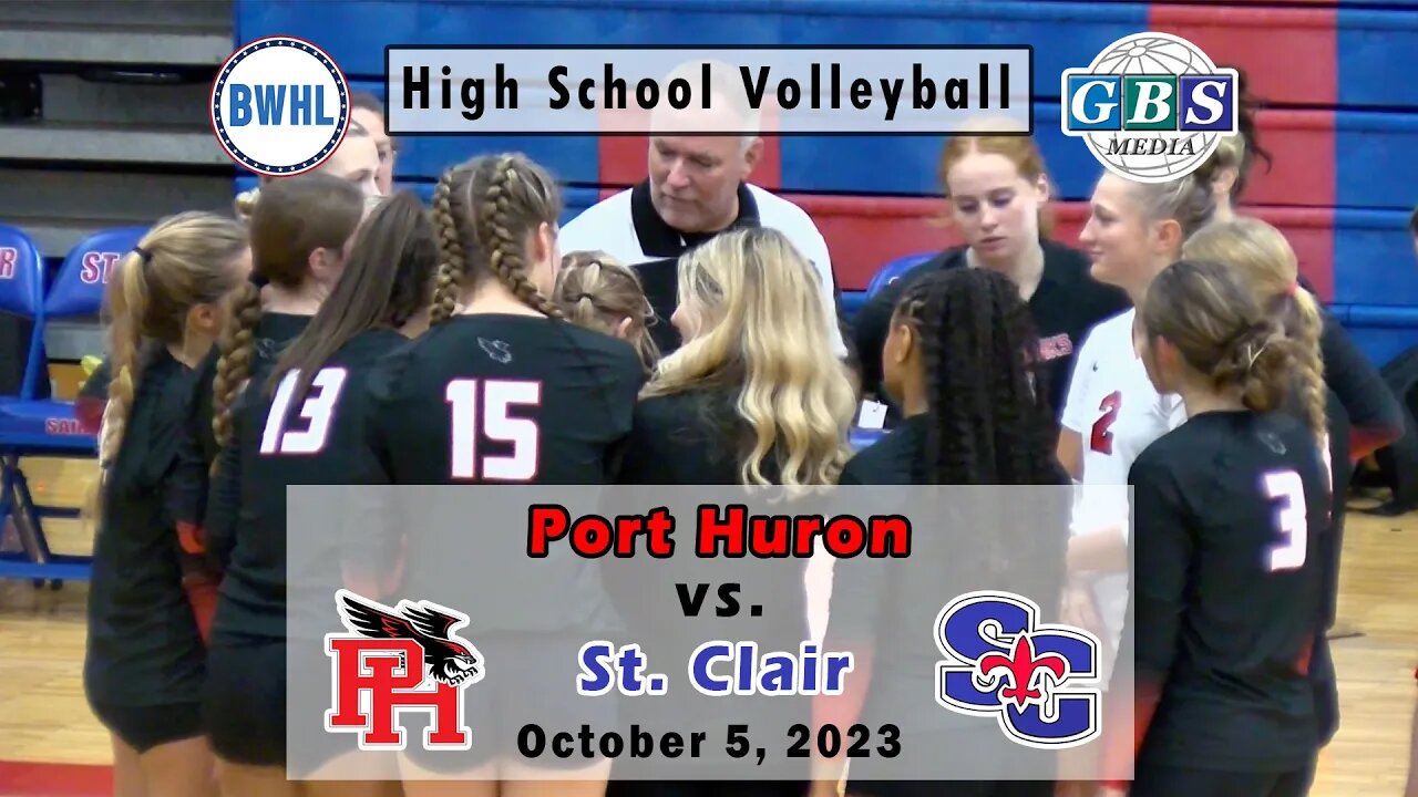 High School Volleyball - Port Huron vs. St. Clair