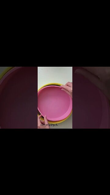 DIY concrete tray #shorts #concretedecor #doityourself #diyhomedecor