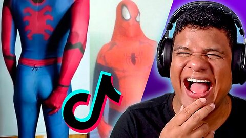 REAGINDO ao MELHOR HOMEM ARANHA DO TIKTOK | React Anime Pro