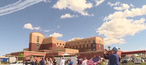 A salute in the sky over Las Vegas