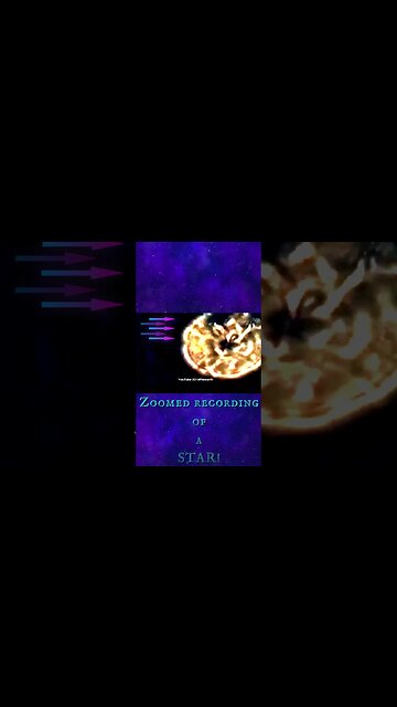 Cosmic "HAND" seen inside STAR! #shorts