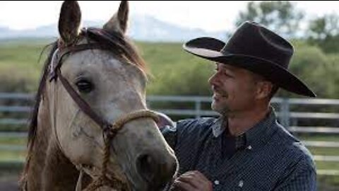 How to make a horse a friend. One cowboy's partnership with horses