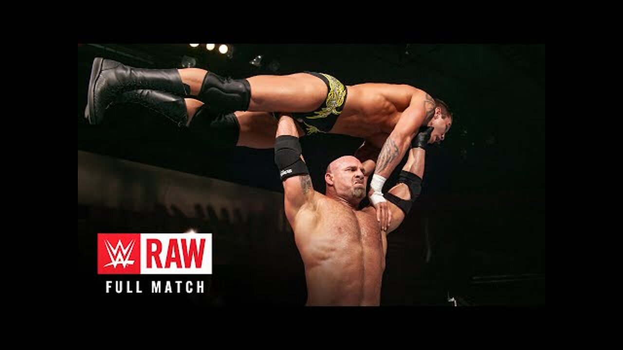 FULL MATCH — Goldberg vs. Evolution- Raw,