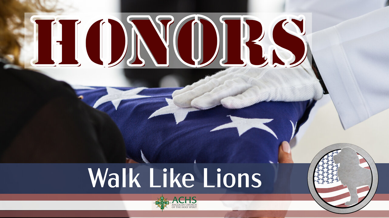 "Honors" Walk Like Lions Christian Daily Devotion with Chappy July 21, 2022