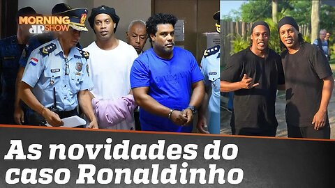 Na crise, enquanto uns choram, outros vendem lenço, tipo o sósia do Ronaldinho Gaúcho