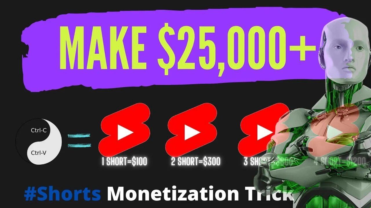 FREE SOFTWARE! MAKE $25,000+ With Trending YouTube Shorts, Monetization Trick (COPY PASTE)