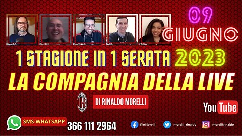 🔴 1 STAGIONE IN 1 SERATA | La Compagnia della Live #179 9.06.2023