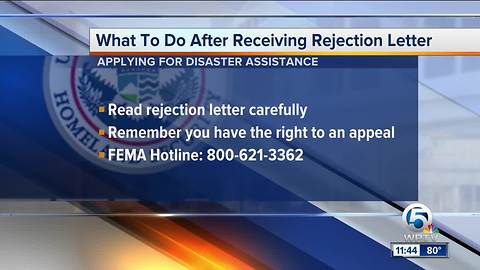Here's what to do if were rejected for FEMA relief