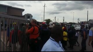 SOUTH AFRICA - Cape Town - President Cyril Ramaphosa arrives at Andile Msizi community hall (Video) (LKG)