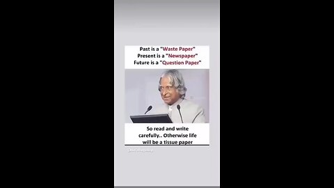 "Words of Wisdom: Dr. APJ Abdul Kalam's Timeless Advice"