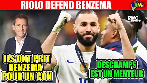 DANIEL RIOLO BALANCE SUR DESCHAMPS ET DEFEND BENZEMA #griezmann #hugolloris #fff #romainmolina