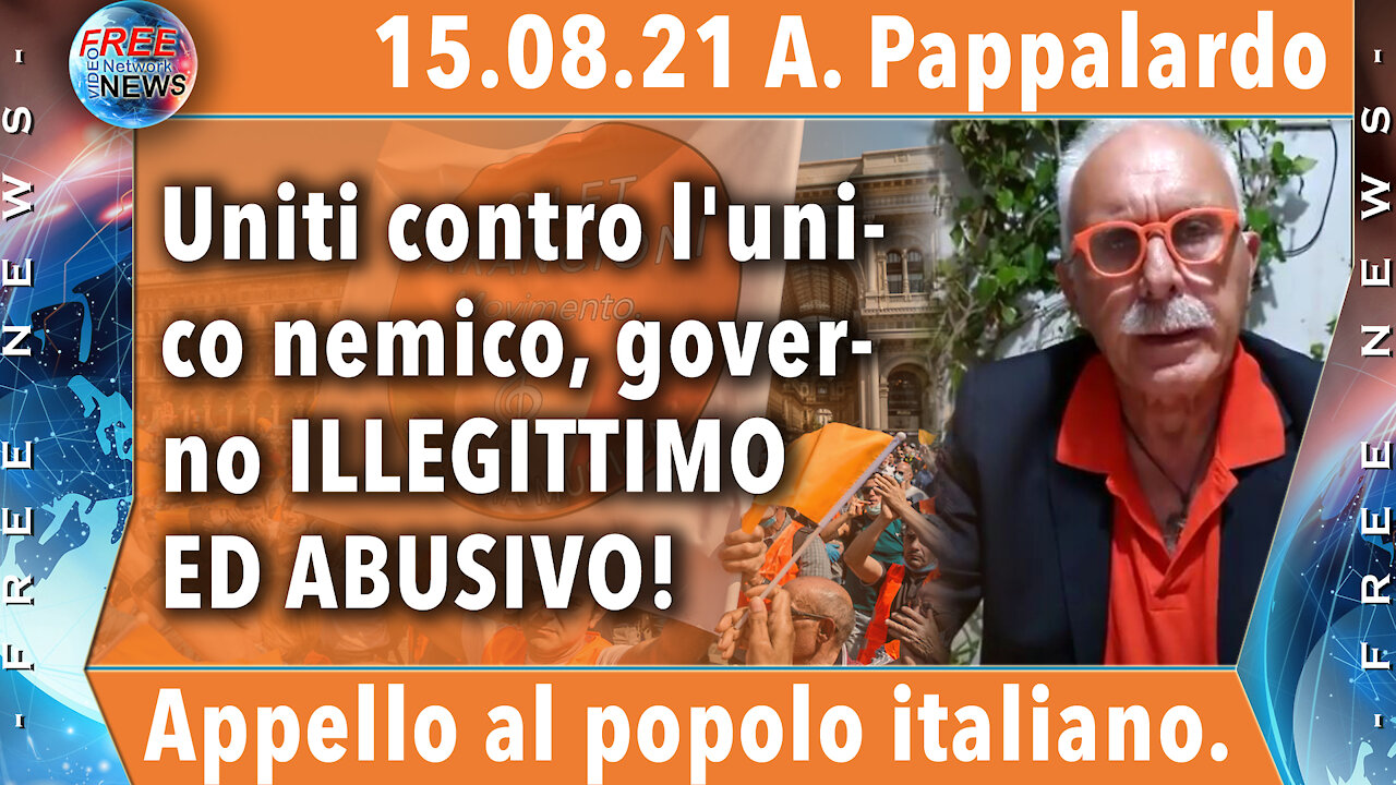 Generale cong. Antonio Pappalardo, APPELLO al Popolo Italiano.