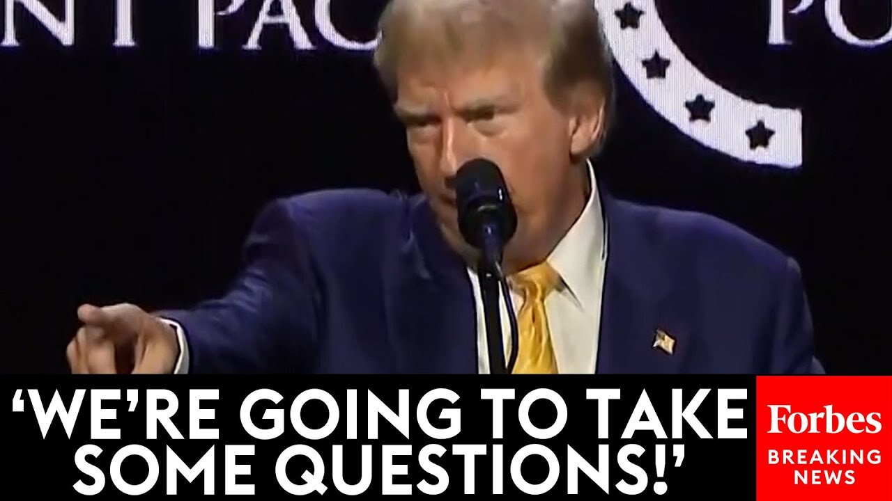 BREAKING NEWS: Trump Questions From Members Of Audience At Phoenix, Arizona, Campaign Event