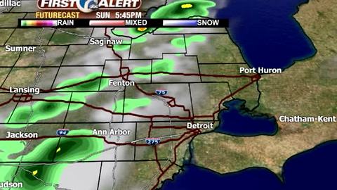 Rain returns on this Sunday