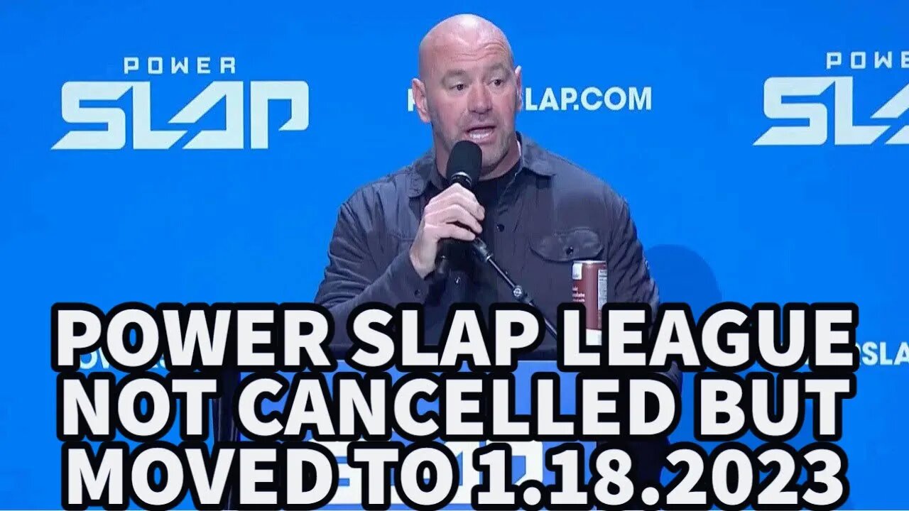 POWER SLAP LEAGUE NOT CANCELLED BUT SCHEDULED!?!?*1.18.2023*