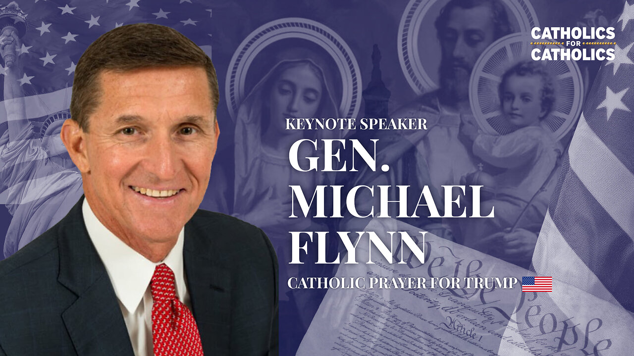 General Flynn Exposes the New Anti-Christian World Order - Catholic Prayer for Trump Mar-a-Lago