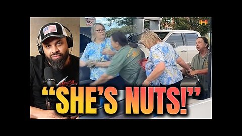 Ladies FIGHTING over the Gas Pump 🤪