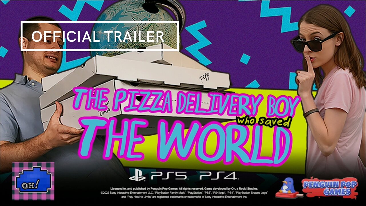 The Pizza Delivery Boy who Saved the World Official Trailer