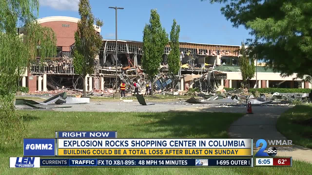 Gas explosion devastates Columbia shopping center