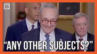 Chuck Schumer Dodges Hard When Asked About Hunter Biden Pardon