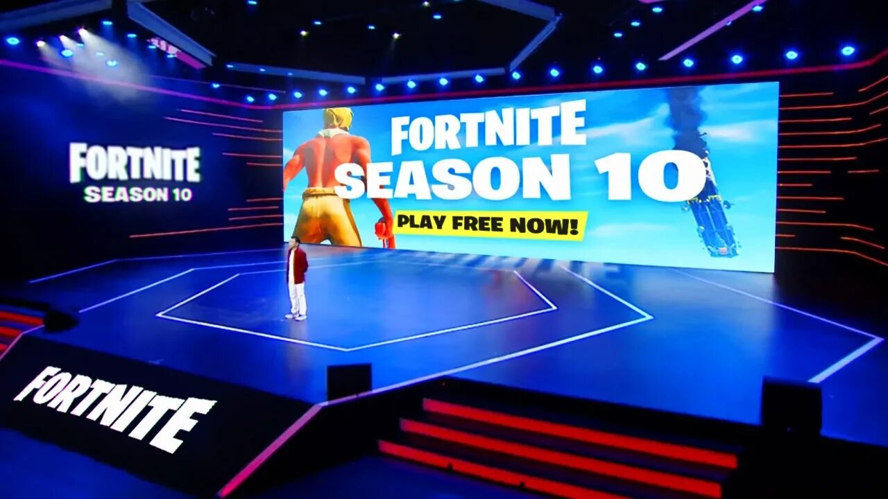 This is Fortnite Season 10..
