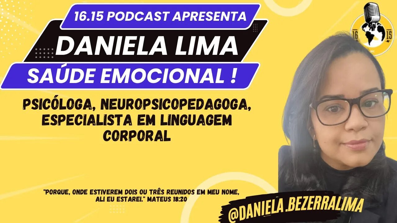 DANIELA LIMA - Saúde emocional e tratamentos !