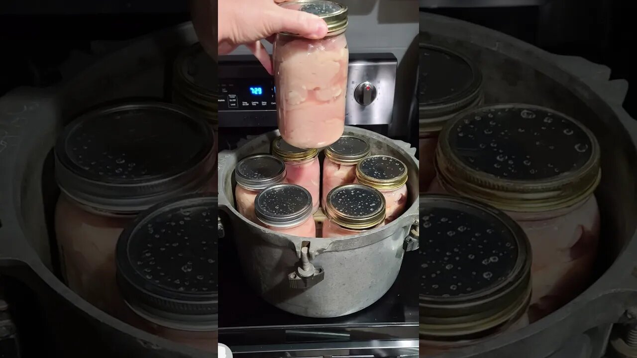 Learn to Can Chicken #Shorts
